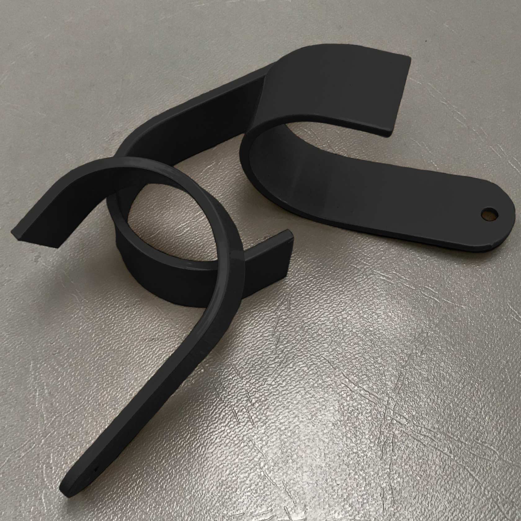 Black Deck Brackets for indoor softplay centres
