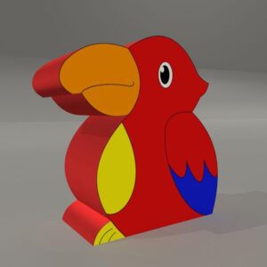 Soft Play Parrot