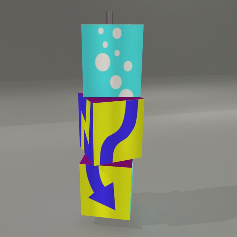 Totem Pole Spinner