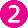 White number 2 inside a pink circle.