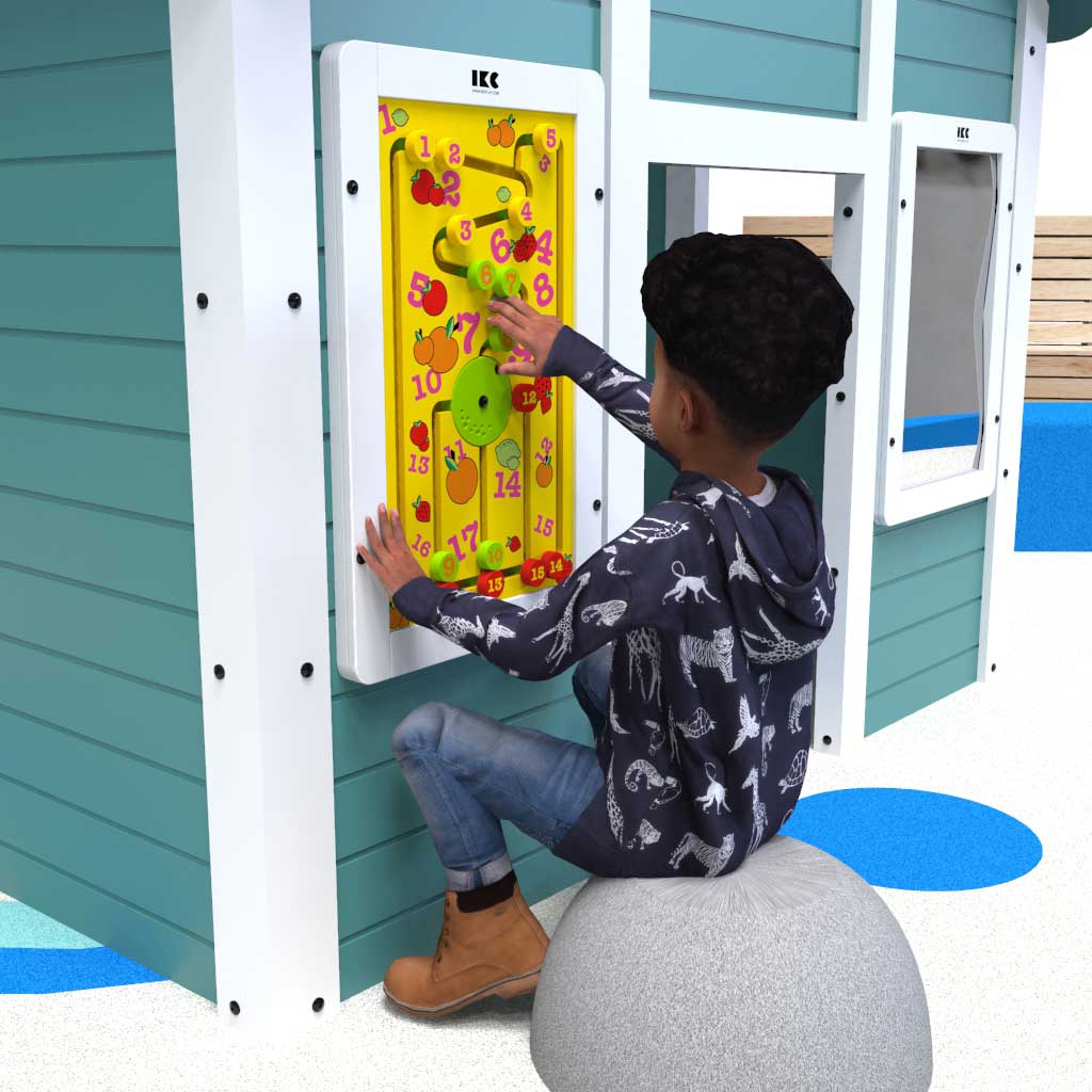 Abacus Wheel Wall Puzzle - Image 5