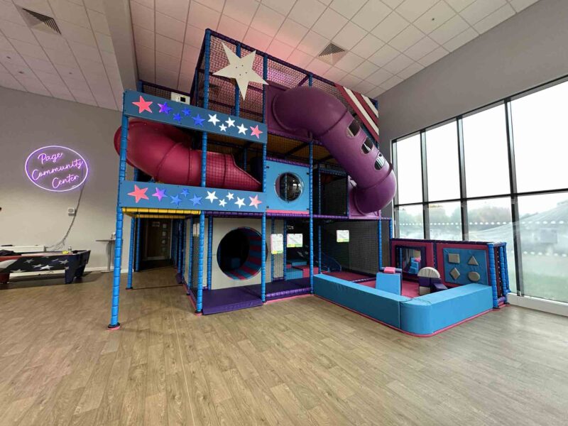 RAF Lakenheath's softplay designed by Play Creations Ltd.
