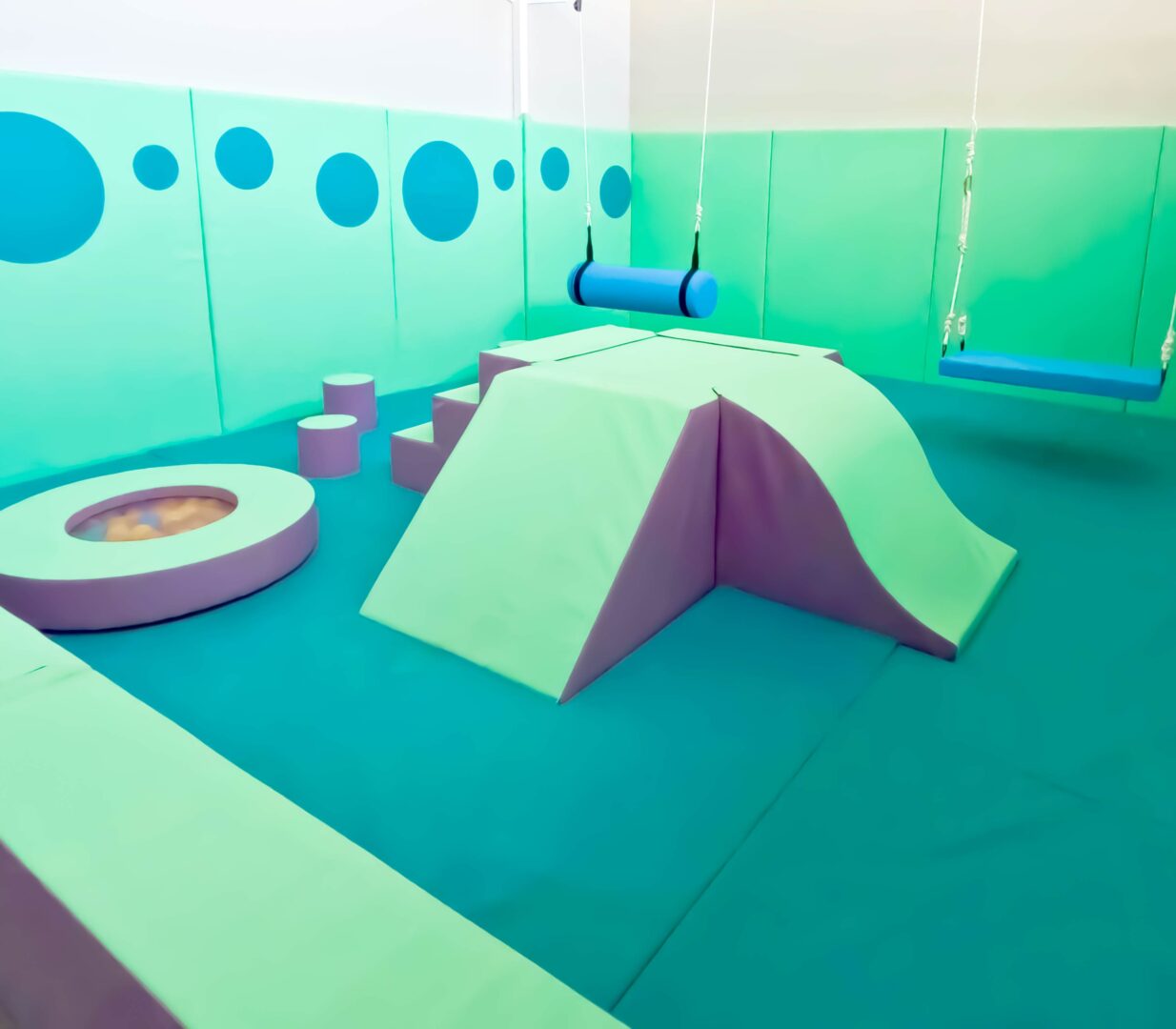 Movement Room at Rushall Primary School, designed by Play Creations Ltd.
